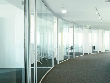 H40 - Sliding glass office partition by König Neurath - view 2